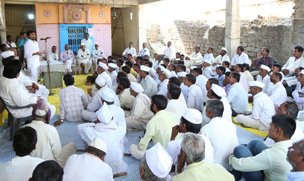 टाका, जायफळ, अंदोरा व बिरवलीकरांशी धीरज देशमुखांनी साधला संवाद